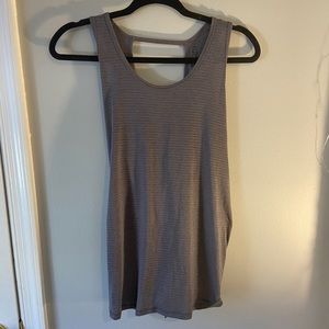 athleta back tie tank top